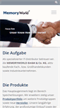 Mobile Screenshot of memoryworld.de